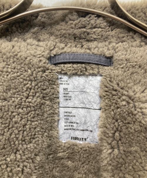 FIDELITY（フィデリティー）FIDELITY (フィデリティー) OVERDYED N-1 DECK JACKET グレー サイズ:Ｌの古着・服飾アイテム