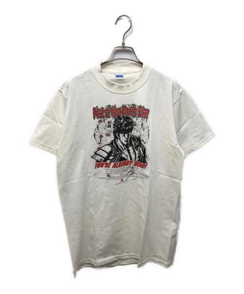 VINTAGE（ヴィンテージ）VINTAGE (ヴィンテージ) 北斗の拳 アニメTシャツ ホワイト サイズ:Mの古着・服飾アイテム