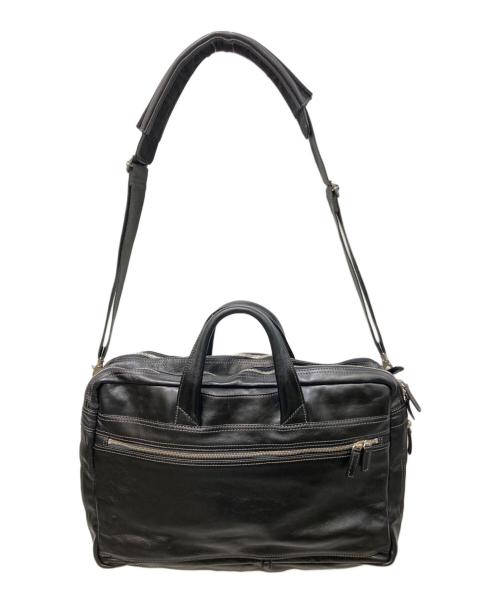 海老名鞄（エビナカバン）海老名鞄 (エビナカバン) レザーブリーフケース ブラックの古着・服飾アイテム