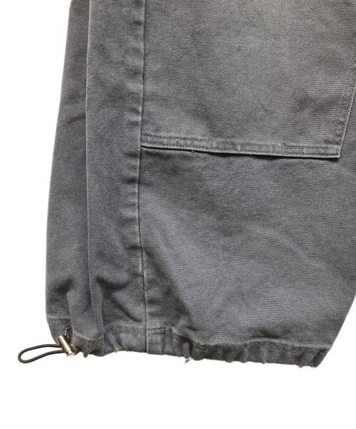 TENDER PERSON（テンダ―パーソン）TENDER PERSON (テンダ―パーソン) DOUBLE KNEES BAGGY PANTS グレー サイズ:2の古着・服飾アイテム