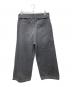 TENDER PERSON (テンダ―パーソン) DOUBLE KNEES BAGGY PANTS グレー サイズ:2：18000円