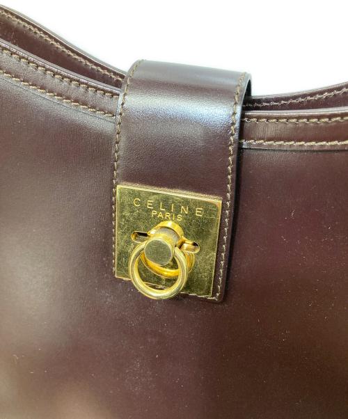 CELINE（セリーヌ）CELINE (セリーヌ) ワンショルダーバッグ ブラウンの古着・服飾アイテム