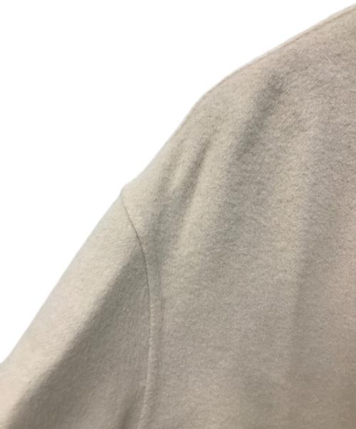 MUSE de Deuxieme Classe（ミューズ ドゥーズィエム クラス）MUSE de Deuxieme Classe (ミューズ ドゥーズィエム クラス) Victorian リバーロングノーカラーコート ベージュ サイズ:38の古着・服飾アイテム