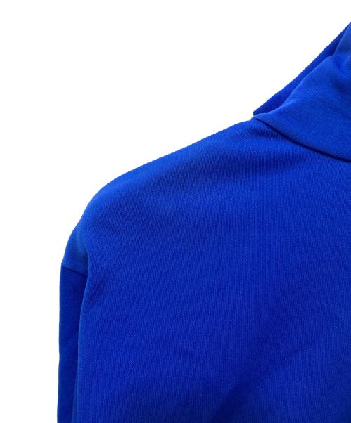 adidas（アディダス）adidas (アディダス) トレフォイルロゴハイネックトラックジャケット ブルー×イエロー サイズ:Sの古着・服飾アイテム