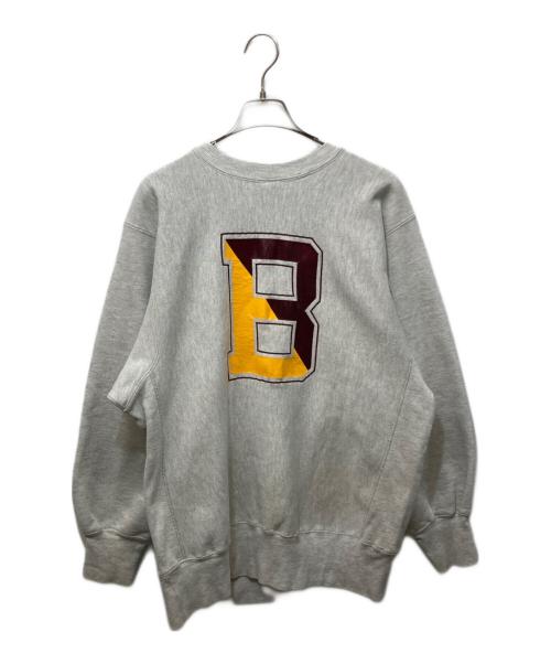 Champion（チャンピオン）Champion (チャンピオン) 90’S 両面プリント リバースウィーブスウェット グレー サイズ:XLの古着・服飾アイテム