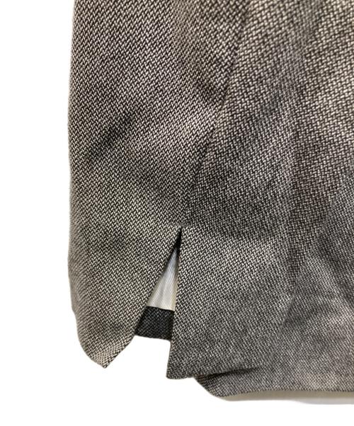 ETRE TOKYO（エトレトウキョウ）ETRE TOKYO (エトレトウキョウ) SANTEウエストシェイプノーカラージャケット グレー サイズ:Sの古着・服飾アイテム