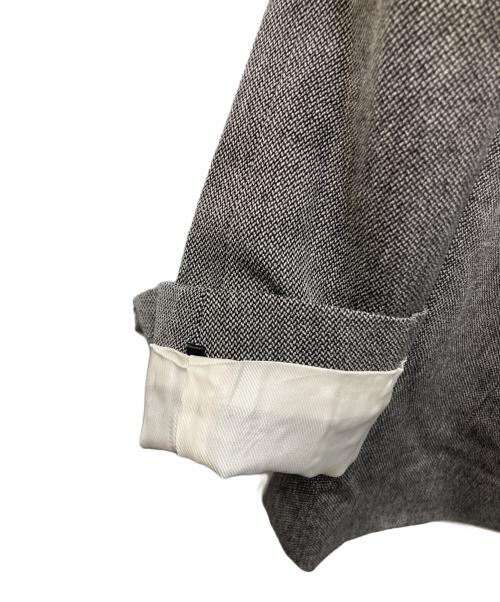 ETRE TOKYO（エトレトウキョウ）ETRE TOKYO (エトレトウキョウ) SANTEウエストシェイプノーカラージャケット グレー サイズ:Sの古着・服飾アイテム