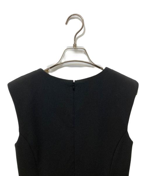 ETRE TOKYO（エトレトウキョウ）ETRE TOKYO (エトレトウキョウ) SANTEスリーブレスロングドレス ブラック サイズ:S 未使用品の古着・服飾アイテム