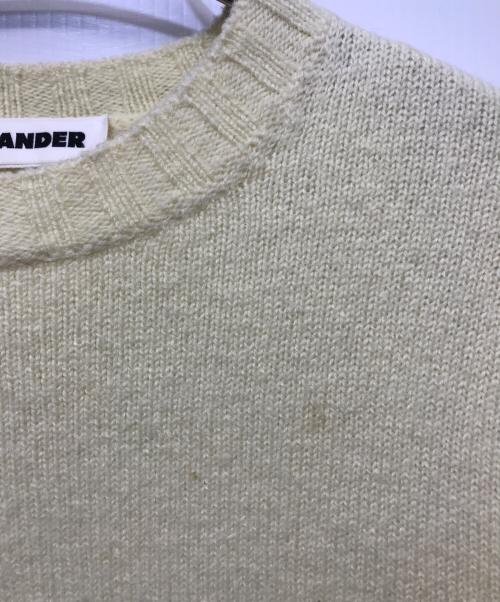 JIL SANDER（ジルサンダー）JIL SANDER (ジルサンダー) クルーネックニット イエロー サイズ:32の古着・服飾アイテム
