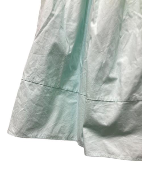 DRAWER（ドゥロワー）Drawer (ドゥロワー) ウェストコードギャザースカート スカイブルー サイズ:36の古着・服飾アイテム