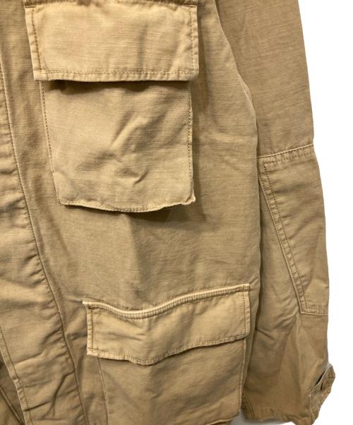 REMI RELIEF（レミレリーフ）REMI RELIEF (レミレリーフ) BEAMS PLUS (ビームスプラス) Military Shirt Jacket Cotton カーキ サイズ:Lの古着・服飾アイテム