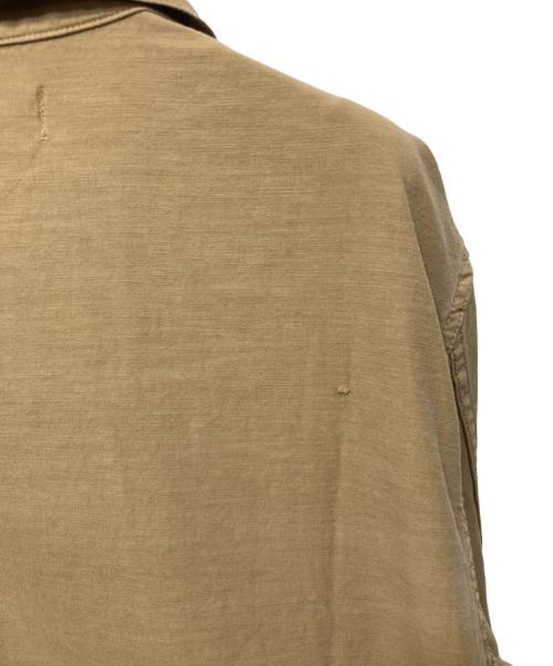 REMI RELIEF（レミレリーフ）REMI RELIEF (レミレリーフ) BEAMS PLUS (ビームスプラス) Military Shirt Jacket Cotton カーキ サイズ:Lの古着・服飾アイテム