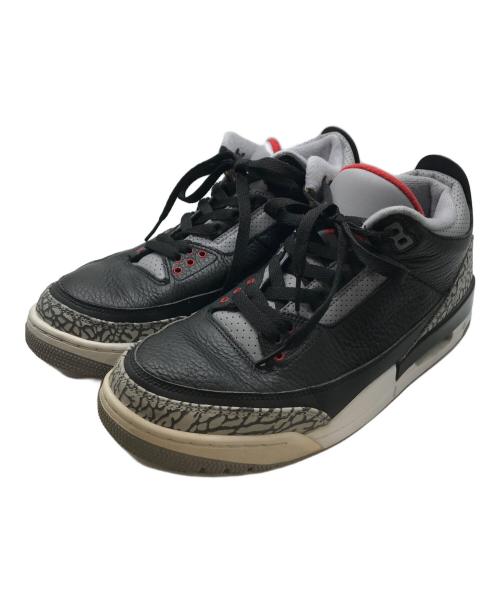 NIKE（ナイキ）NIKE (ナイキ) Air Jordan 3 Retro OG ブラック サイズ:8の古着・服飾アイテム