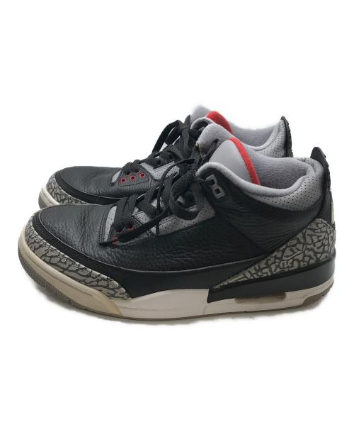 NIKE（ナイキ）NIKE (ナイキ) Air Jordan 3 Retro OG ブラック サイズ:8の古着・服飾アイテム