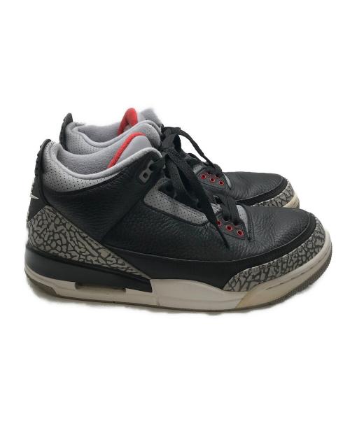 NIKE（ナイキ）NIKE (ナイキ) Air Jordan 3 Retro OG ブラック サイズ:8の古着・服飾アイテム