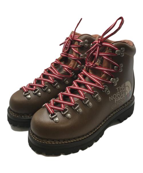 THE NORTH FACE（ザ ノース フェイス）THE NORTH FACE (ザ ノース フェイス) GUCCI (グッチ) トレッキングブーツ ブラウン サイズ:6の古着・服飾アイテム