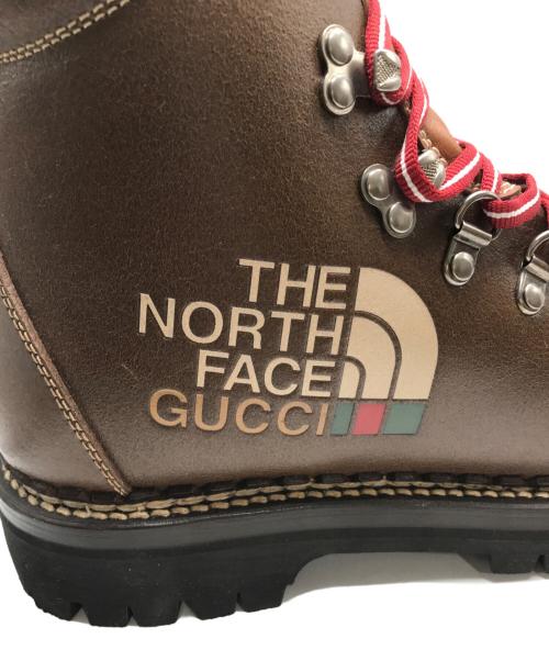 THE NORTH FACE（ザ ノース フェイス）THE NORTH FACE (ザ ノース フェイス) GUCCI (グッチ) トレッキングブーツ ブラウン サイズ:6の古着・服飾アイテム
