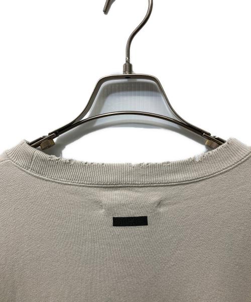 stein（シュタイン）stein (シュタイン) OVERSIZED REBUILD SWEAT ベージュ サイズ:Lの古着・服飾アイテム