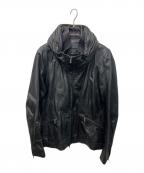 goaゴア）の古着「gimmick bono leather jacket」｜ブラック
