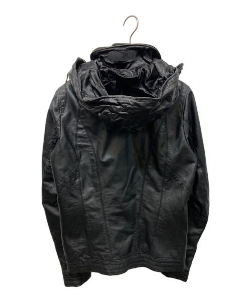 goa（ゴア）goa (ゴア) gimmick bono leather jacket ブラック サイズ:不明の古着・服飾アイテム