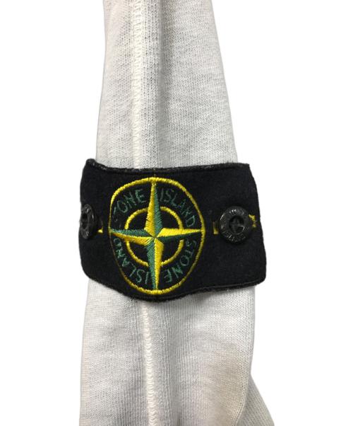 STONE ISLAND（ストーンアイランド）STONE ISLAND (ストーンアイランド) ロゴパッチクルーネックスウェット グレー サイズ:Mの古着・服飾アイテム