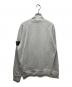 STONE ISLAND (ストーンアイランド) ロゴパッチクルーネックスウェット グレー サイズ:M：20000円
