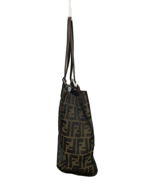 FENDI（フェンディ）FENDI (フェンディ) ズッカ柄トートバッグ ブラウンの古着・服飾アイテム