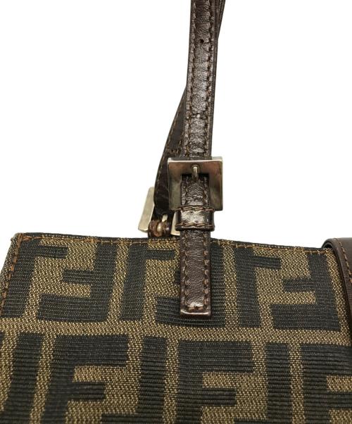 FENDI（フェンディ）FENDI (フェンディ) ズッカ柄トートバッグ ブラウンの古着・服飾アイテム