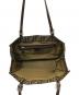 中古・古着 FENDI (フェンディ) ズッカ柄トートバッグ ブラウン：36000円