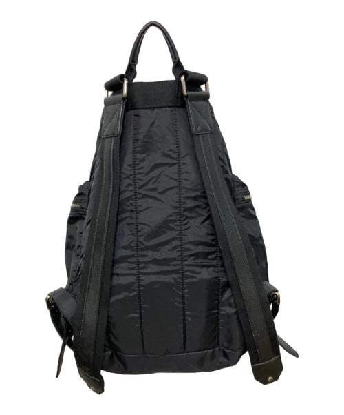 D&G（ディーアンドジー）D&G (ディーアンドジー) ナイロンマルチポケットバックパック ブラックの古着・服飾アイテム