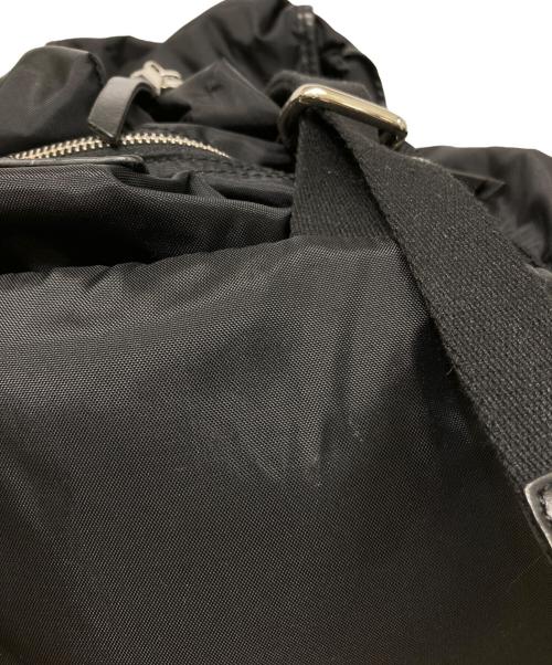 D&G（ディーアンドジー）D&G (ディーアンドジー) ナイロンマルチポケットバックパック ブラックの古着・服飾アイテム