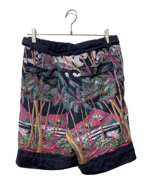 SAN SURF（サンサーフ）SAN SURF (サンサーフ) sacai (サカイ) アロハ ショートパンツ ネイビー サイズ:1の古着・服飾アイテム