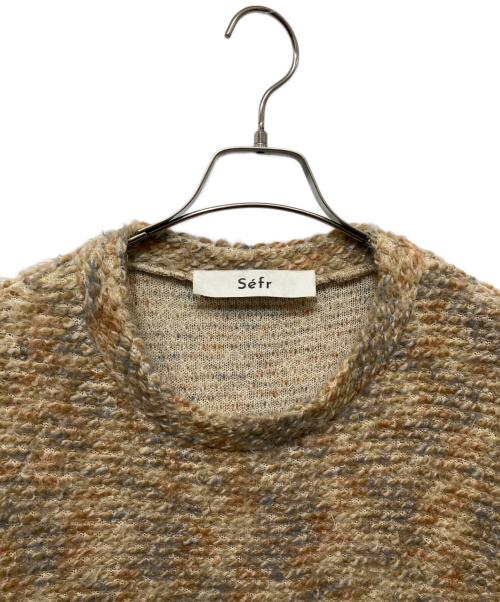 Sefr（セファ）Sefr (セファ) RYO ニット ベージュ サイズ:Sの古着・服飾アイテム