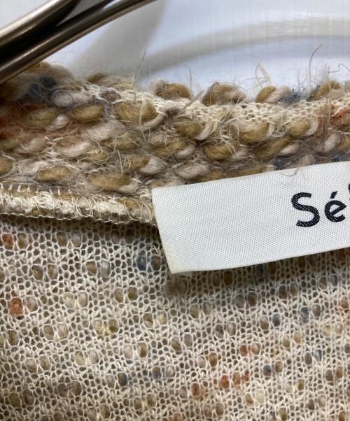 Sefr（セファ）Sefr (セファ) RYO ニット ベージュ サイズ:Sの古着・服飾アイテム