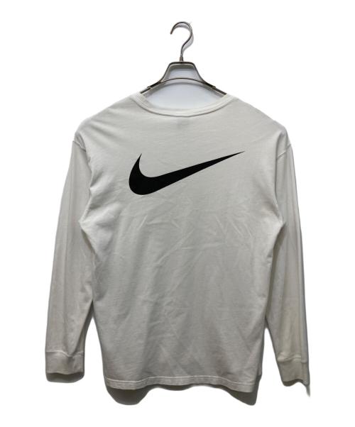 NIKE（ナイキ）NIKE (ナイキ) stussy (ステューシー) LINK LS TEE ホワイト サイズ:Mの古着・服飾アイテム