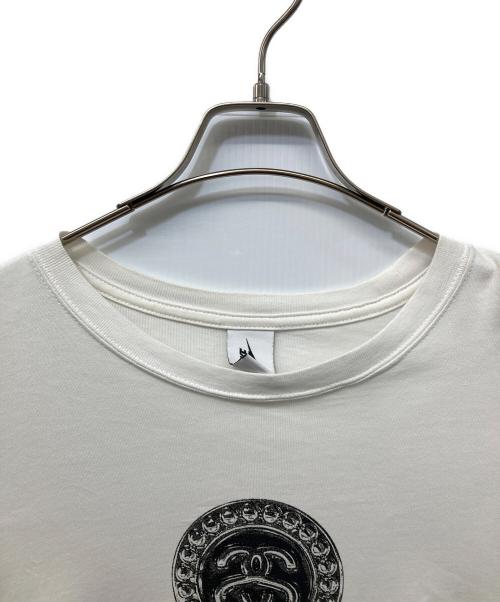 NIKE（ナイキ）NIKE (ナイキ) stussy (ステューシー) LINK LS TEE ホワイト サイズ:Mの古着・服飾アイテム