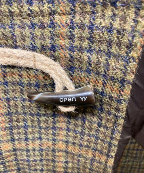 OPEN YY（オープンワイワイ）OPEN YY (オープンワイワイ) faux fur trim coat オリーブ サイズ:M 未使用品の古着・服飾アイテム