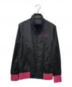 FRED PERRYフレッドペリー）の古着「リバーシブルスイングトップ」｜ブラック×グレー