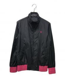 FRED PERRY（フレッドペリー）の古着「リバーシブルスイングトップ」｜ブラック×グレー