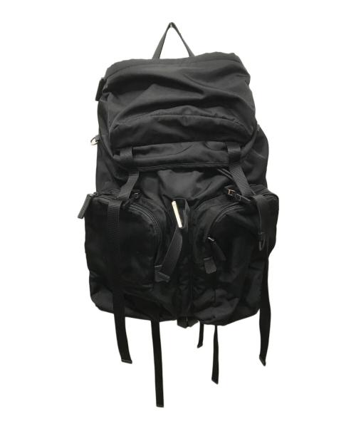 PRADA（プラダ）PRADA (プラダ) TESSUTO MONTAGN バックパック ブラックの古着・服飾アイテム