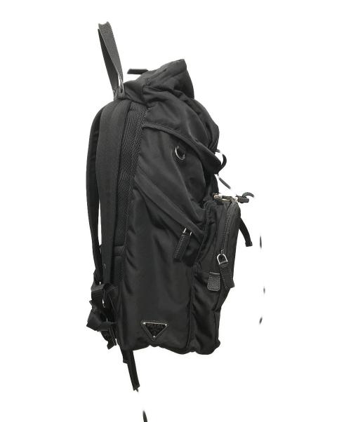 PRADA（プラダ）PRADA (プラダ) TESSUTO MONTAGN バックパック ブラックの古着・服飾アイテム