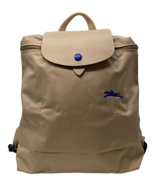 LONGCHAMP（ロンシャン）LONGCHAMP (ロンシャン) プリアージュクラブ リュックサック ベージュの古着・服飾アイテム