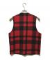 FILSON (フィルソン) チェックマッキーノベスト レッド×ブラック サイズ:S：10000円