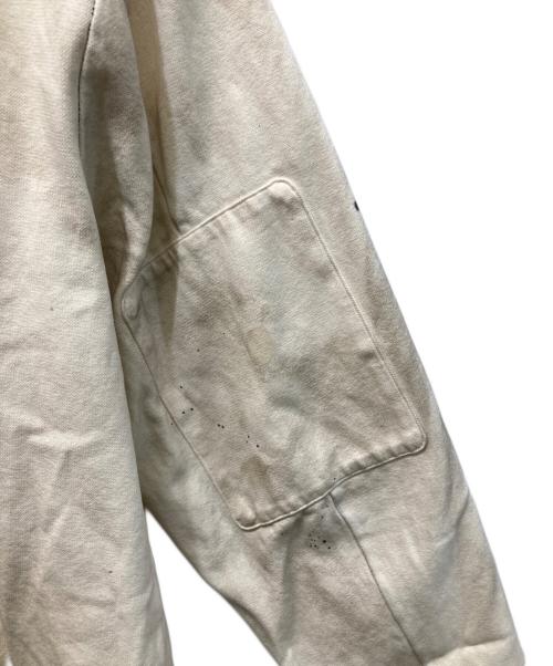 yokosakamoto（ヨウコサカモト）yokosakamoto (ヨウコサカモト) ペイントジャケット ベージュ サイズ:Lの古着・服飾アイテム