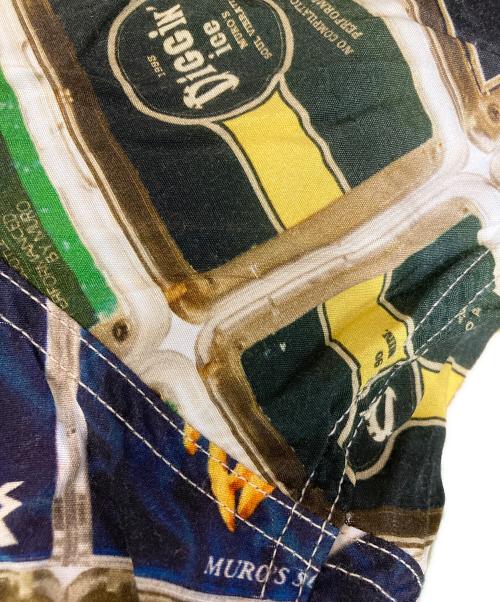 sillage（シアージ）sillage (シアージ) オープンカラーシャツ ベージュ×グリーン サイズ:Freeの古着・服飾アイテム