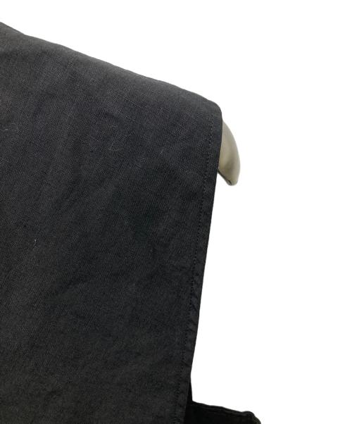 HYKE（ハイク）HYKE (ハイク) Linen Maxi Dress ブラック サイズ:1の古着・服飾アイテム