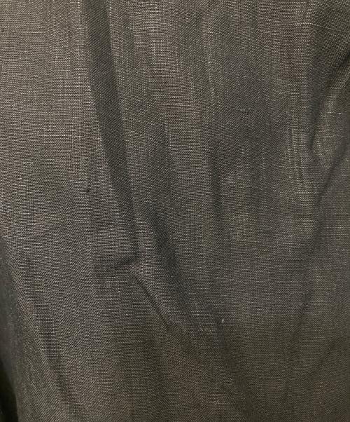 HYKE（ハイク）HYKE (ハイク) Linen Maxi Dress ブラック サイズ:1の古着・服飾アイテム