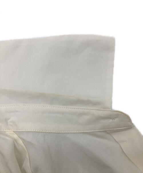 JIL SANDER（ジルサンダー）JIL SANDER (ジルサンダー) Aライン リネン コットン チュニックドレス ホワイト サイズ:32の古着・服飾アイテム