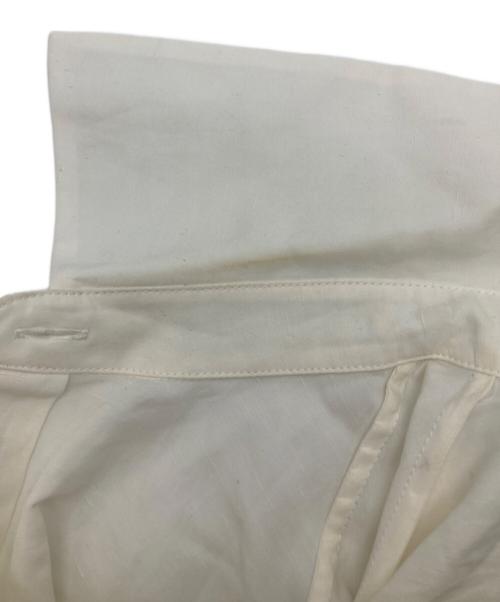 JIL SANDER（ジルサンダー）JIL SANDER (ジルサンダー) Aライン リネン コットン チュニックドレス ホワイト サイズ:32の古着・服飾アイテム