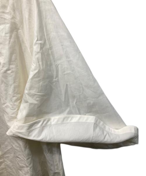 JIL SANDER（ジルサンダー）JIL SANDER (ジルサンダー) Aライン リネン コットン チュニックドレス ホワイト サイズ:32の古着・服飾アイテム